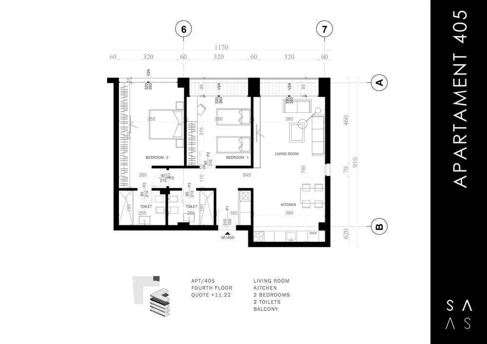 Apartment 405