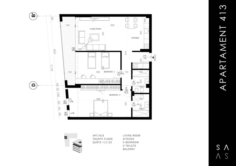 Apartment 413
