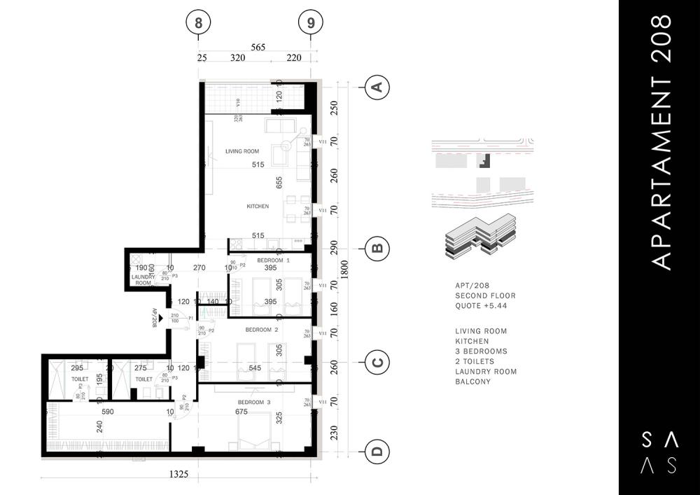 Apartment 208