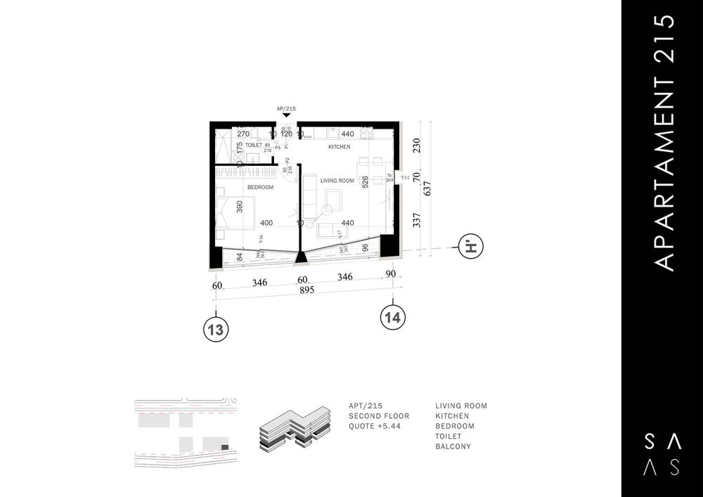 Apartment 215