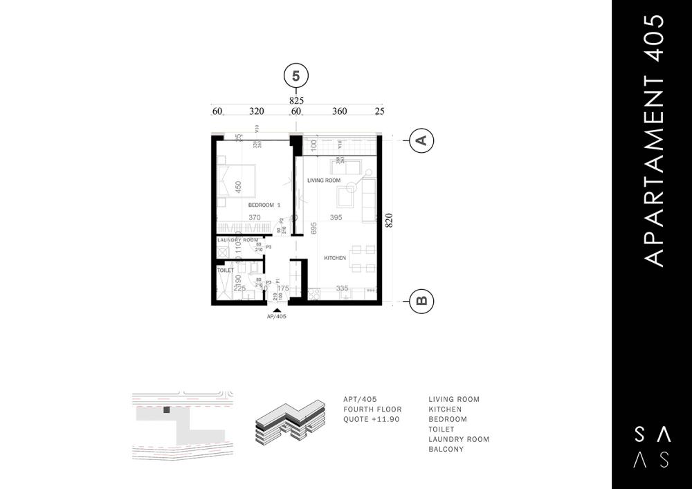 Apartment 405