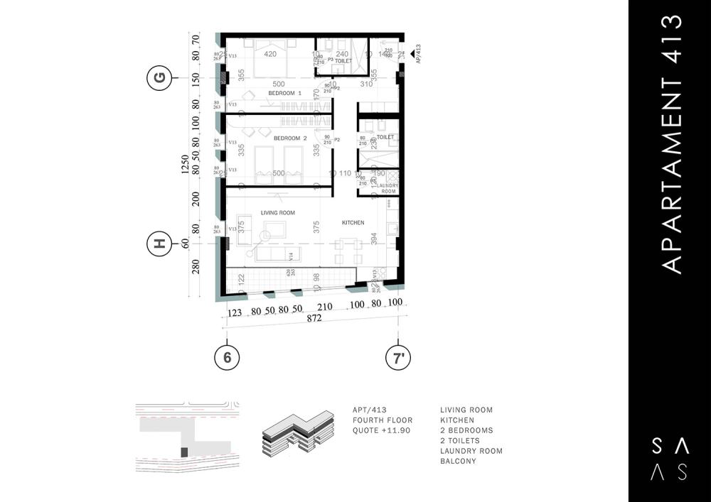 Apartment 413