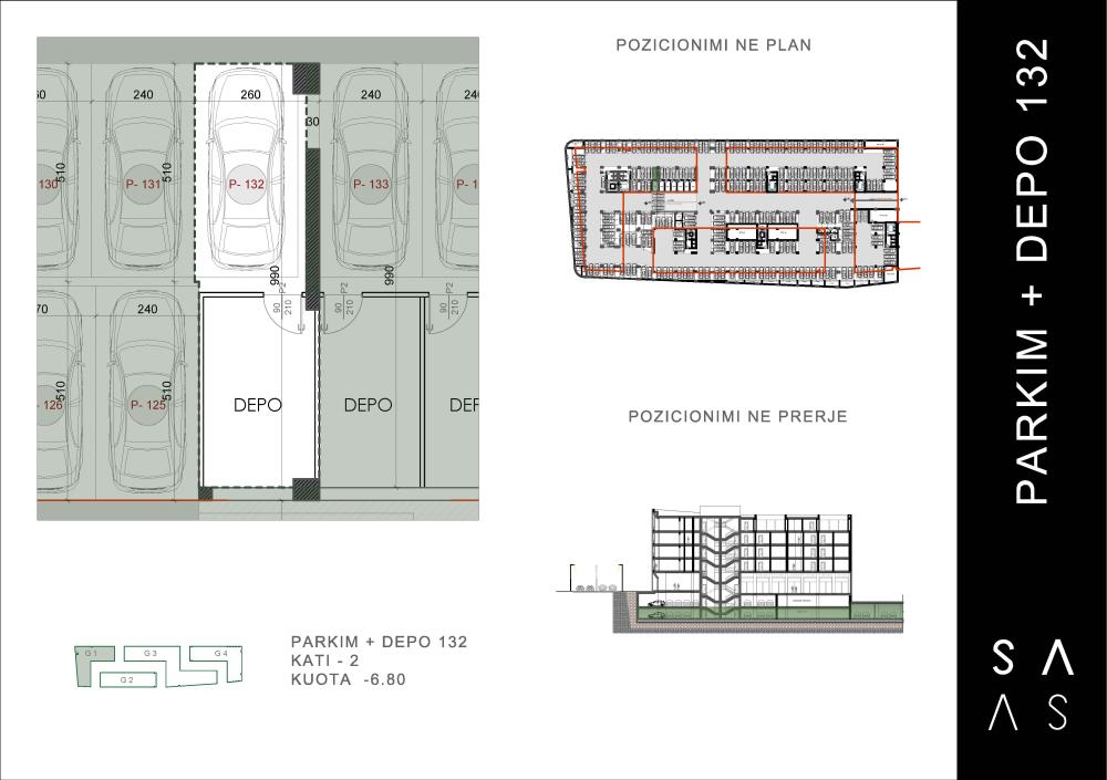 Parking with Storage 132