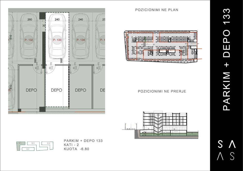 Parking with Storage 133