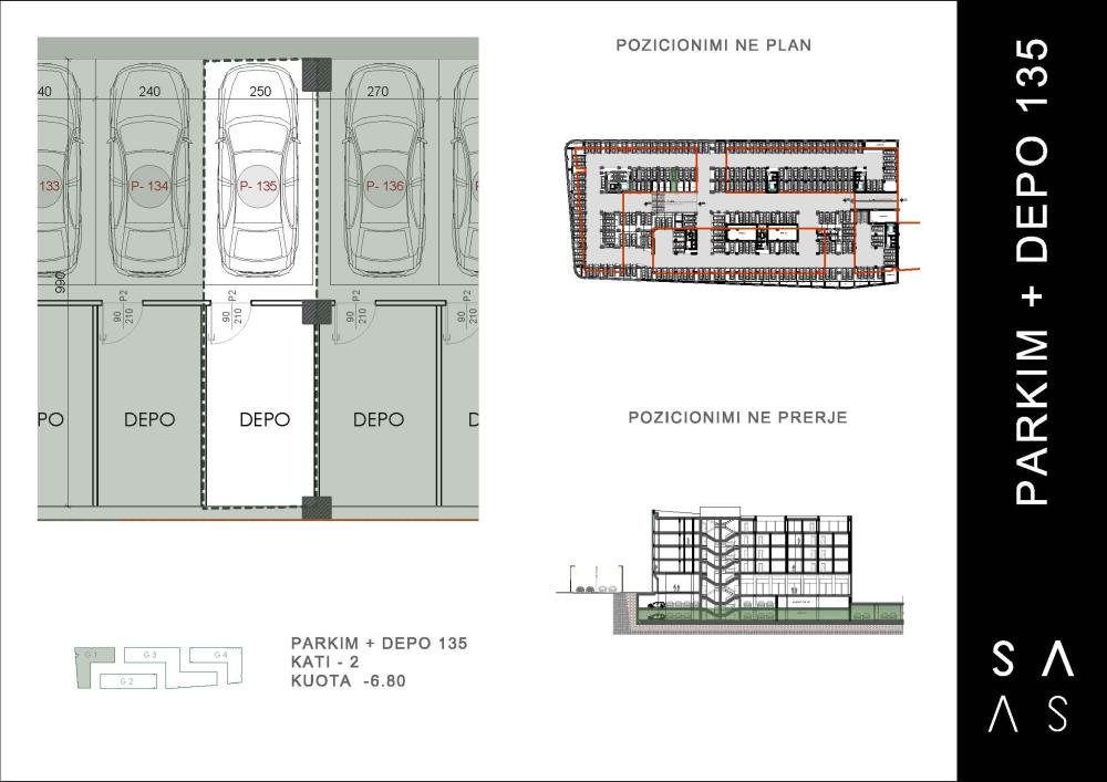 Parking with Storage 135