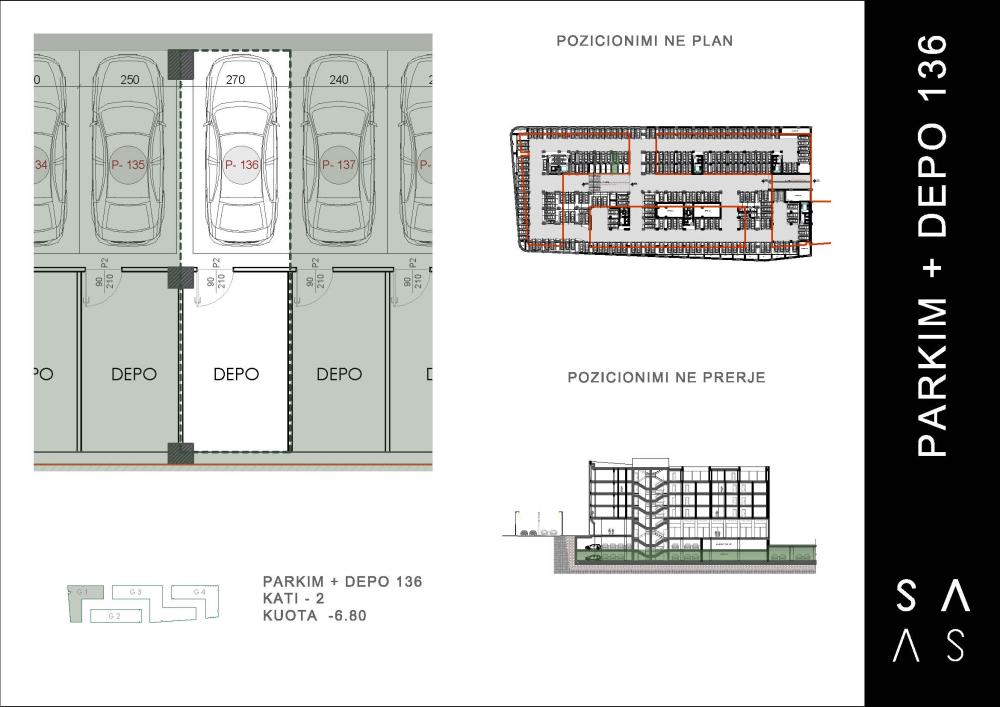 Parking with Storage 136