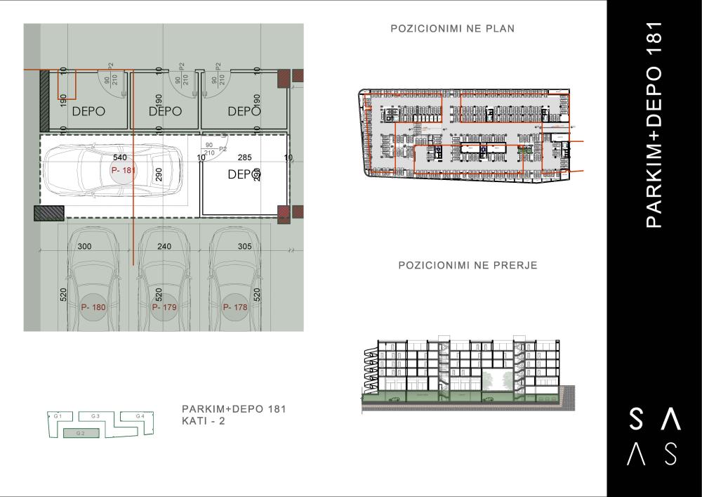 Parking with Storage 181
