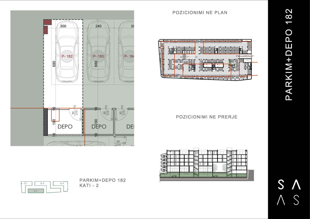 Parking with Storage 182