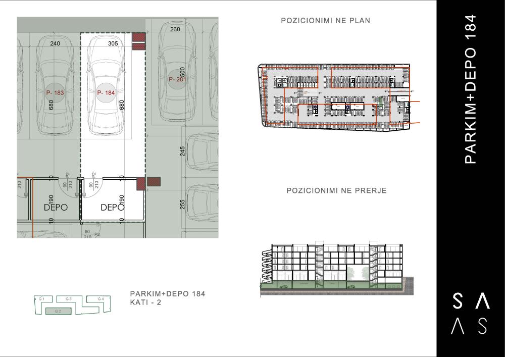 Parking with Storage 184