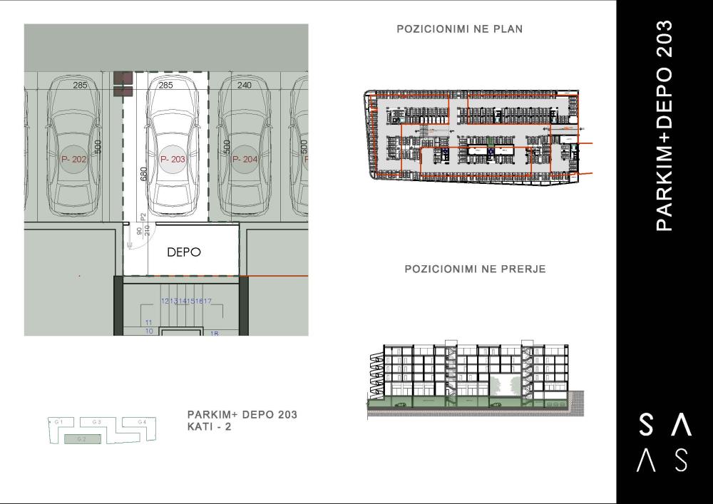 Parking with Storage 203