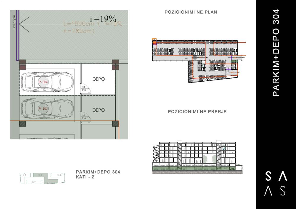 Parking with Storage 304