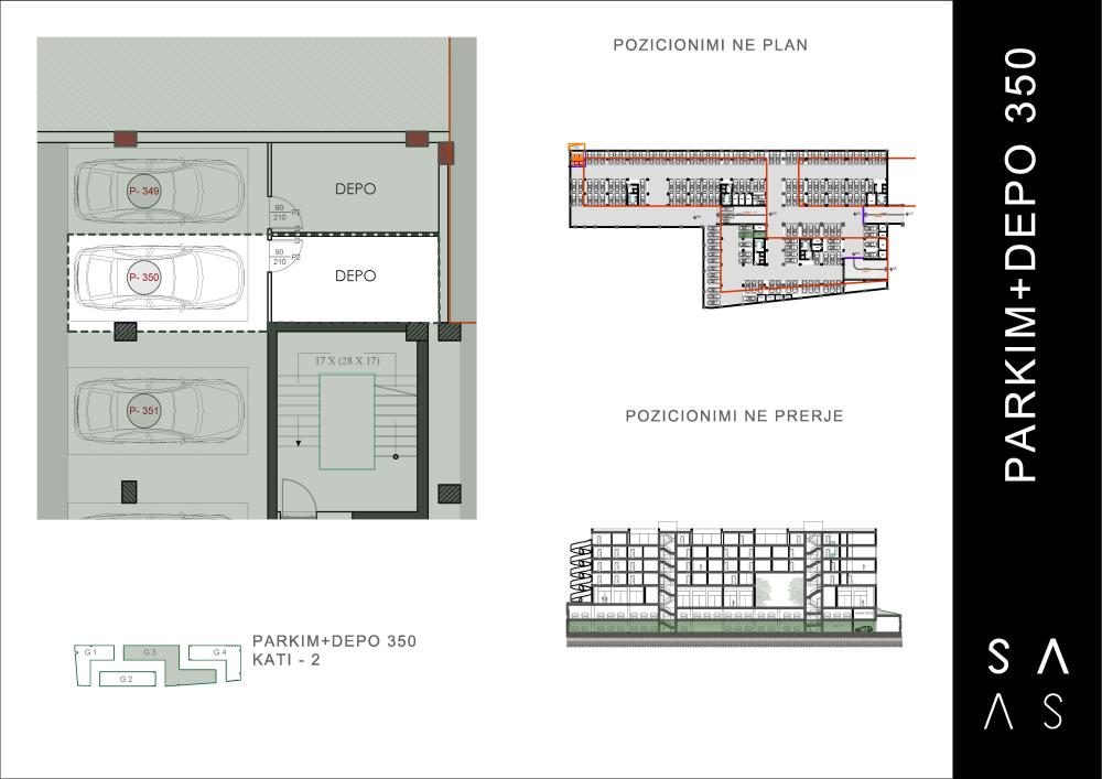 Parking with Storage 350