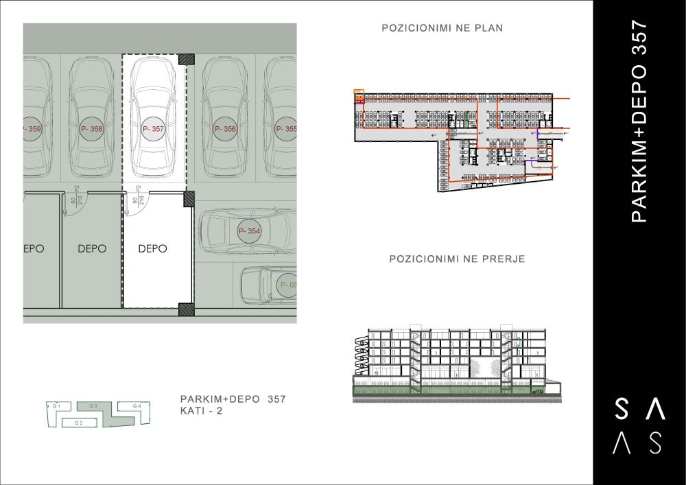 Parking with Storage 357