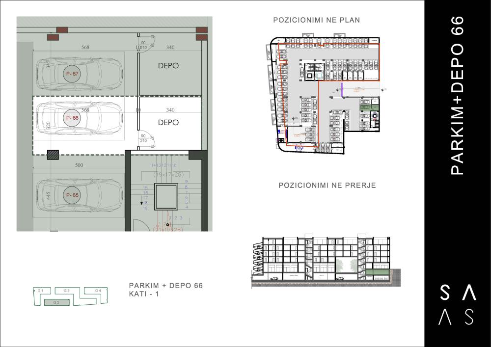 Parking with Storage 66