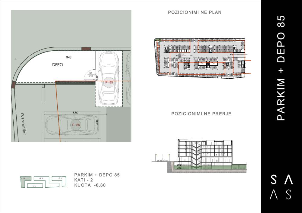 Parking with Storage 85